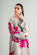 Printed Arabic Lawn Shirt