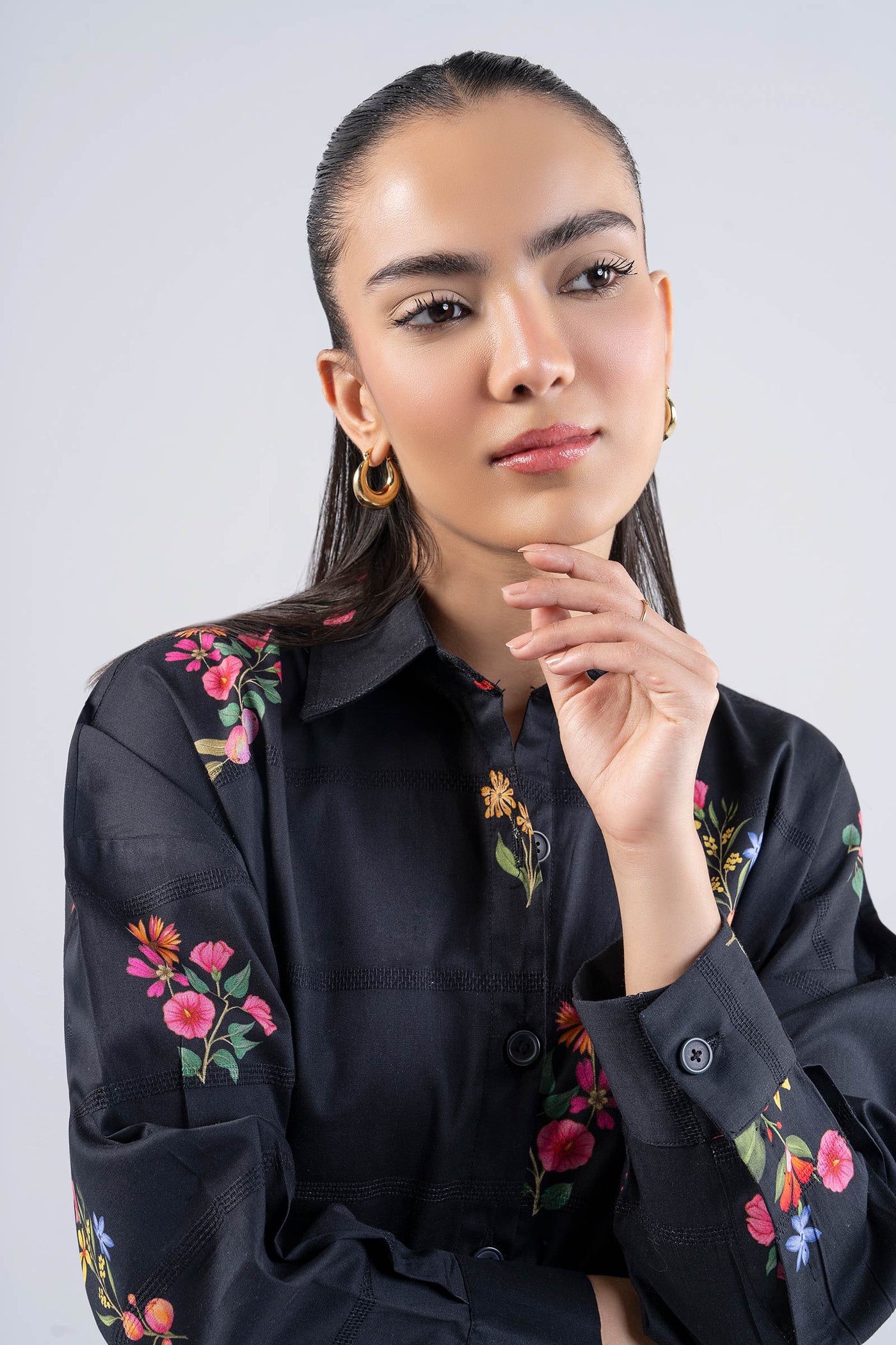 2 Pc Printed Textured Cotton Suit | MB-CS25-95