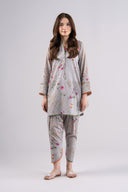 2 Pc Printed Brochia Suit
