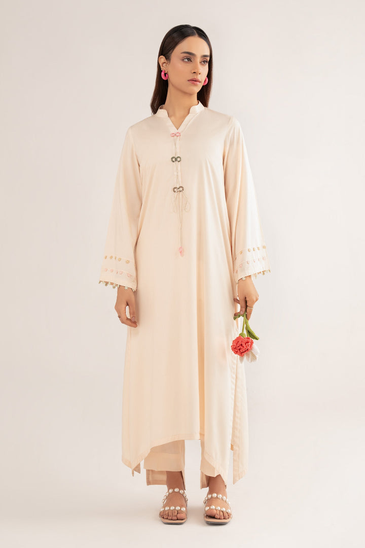 2 Pc Dyed Arabic Lawn Suit Casuals MB26100-ESM-OFW