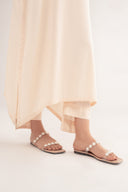 2 Pc Dyed Arabic Lawn Suit