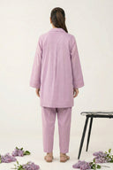 2 Pc Dyed Dobby Cotton Suit