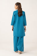 2 Pc Dyed Dobby Cotton Suit