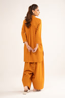 2 Pc Dyed Dobby Cotton Suit