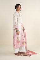 2 Pc Embroidered Dobby Suit