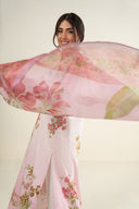 2 Pc Embroidered Dobby Suit