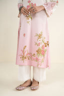 2 Pc Embroidered Dobby Suit
