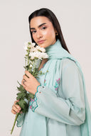 2 Pc Embroidered Lawn Suit