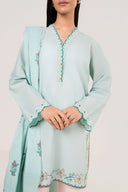2 Pc Embroidered Lawn Suit
