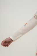 2 Pc Embroidered Dobby Suit