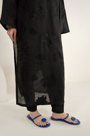 Embroidered Paper Lawn Shirt