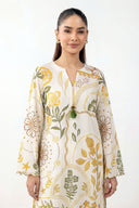 2 Pc Printed Dobby Cotton Suit