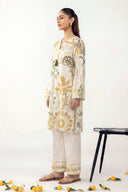 2 Pc Printed Dobby Cotton Suit