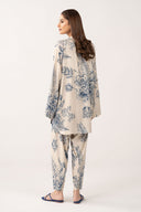 2 Pc Printed Arabic Lawn Suit