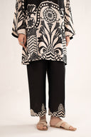 2 Pc Printed Arabic Lawn Suit