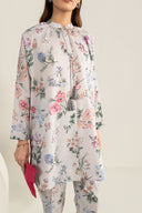 2 Pc Printed Dobby Suit