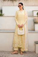 3 Pc Embroidered Arabic Lawn Suit