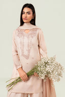 3 Pc Embroidered Paper Lawn Suit