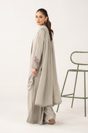 2 Pc Embroidered Arabic Lawn Suit