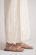 Embroidered Cambric Trouser