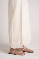 Embroidered Cambric Trouser