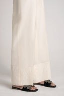 Embroidered Cambric Trouser