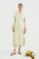 Dyed Slub Lawn Shirt