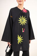 Embroidered Crosshatch Shirt