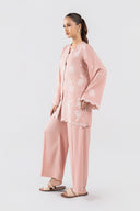2 Pc Embroidered Arabic Lawn Suit