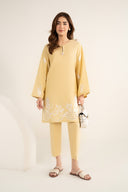 2 Pc Embroidered Arabic Lawn Suit
