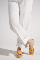 Embroidered Cambric Trouser