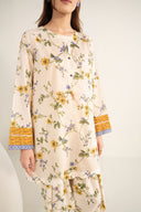 2 Pc Embroidered Lawn Suit