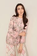 2 Pc Embroidered Lawn Suit