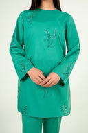 2 Pc Embroidered Lawn Suit