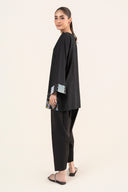 2 Pc Embroidered Dobby Cotton Suit