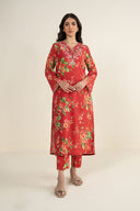 2 Pc Embroidered Lawn Suit