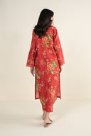 2 Pc Embroidered Lawn Suit