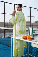 2 Pc Embroidered Arabic Lawn Suit