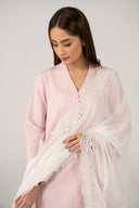 Embroidered Cationic Chiffon Dupatta
