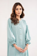 Dyed Dobby Cotton Shirt