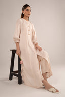 Dyed Arabic Lawn Shirt