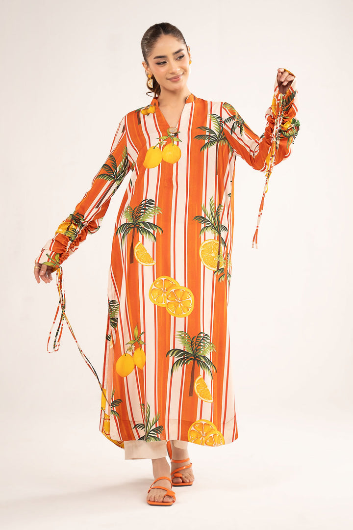 Printed Lawn Shirt Casuals MBC2649-ESM-WAO