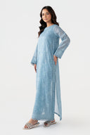 Embroidered Paper Lawn Shirt