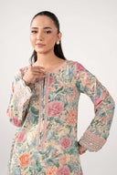 Embroidered Cotton Dobby Shirt