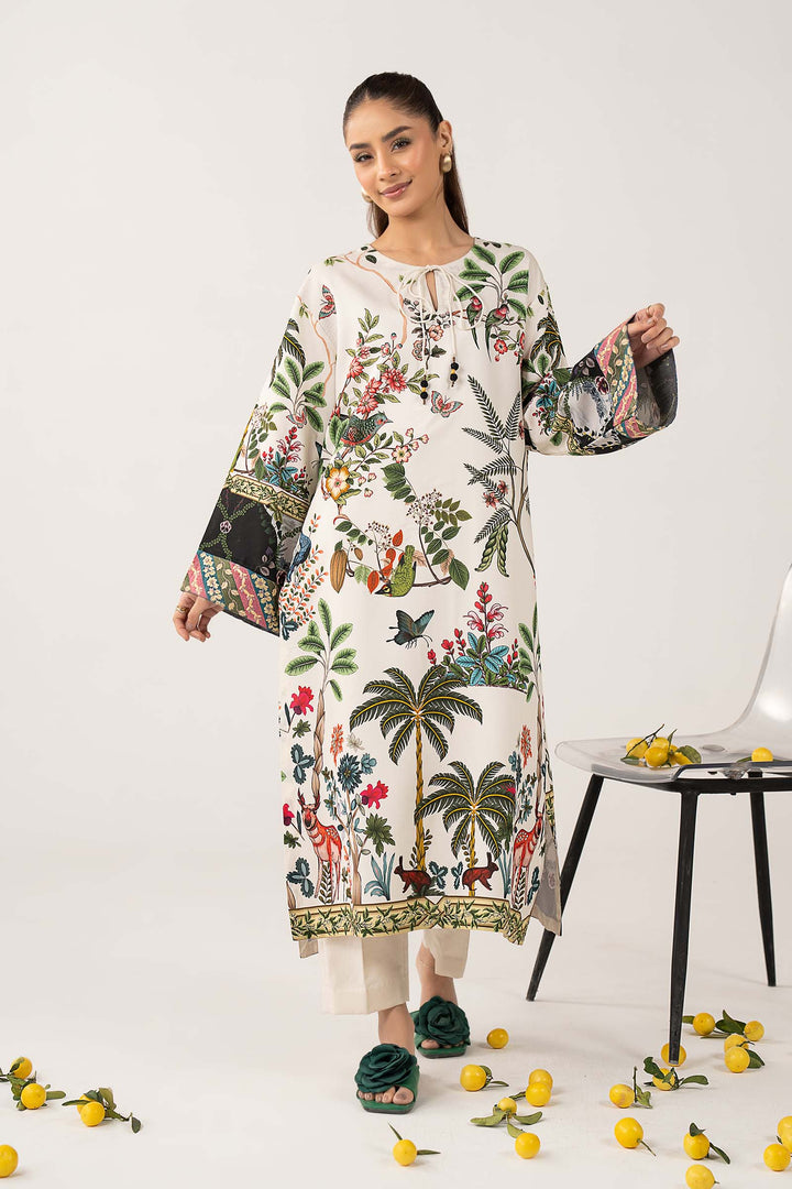 Embroidered Arabic Lawn Shirt Casuals MBC2679-ESM-OFW
