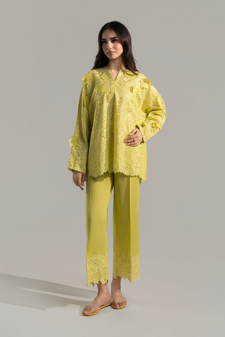 2 Pc Embroidered Lawn Suit Casuals MB2690A-ESM-LGN