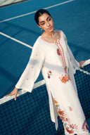 2 Pc Embroidered Arabic Lawn Suit