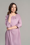 2 Pc Dyed Arabic Lawn Suit