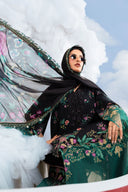 3 Pc Unstitched Embroidered Lawn Suit