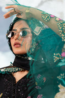 3 Pc Unstitched Embroidered Lawn Suit